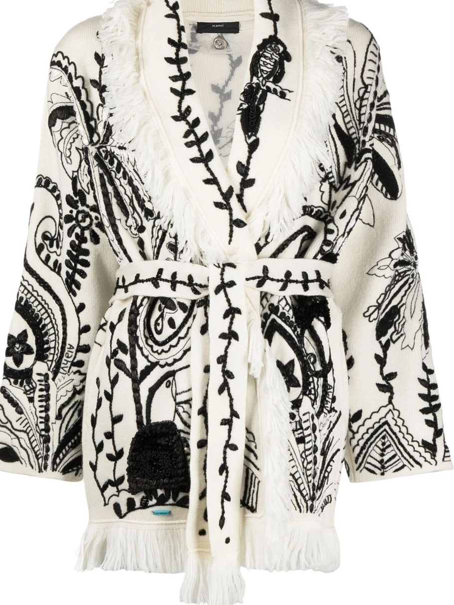 Affordable Alanui embroidered Of Women Oasis Imagination cardigan 0801